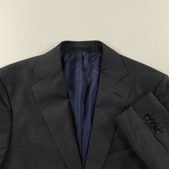 Suitsupply Other - Suitsupply Jacket Mens 34 Gray VITALE BARBERIS CANONICO Napoli Int Blazer Sport